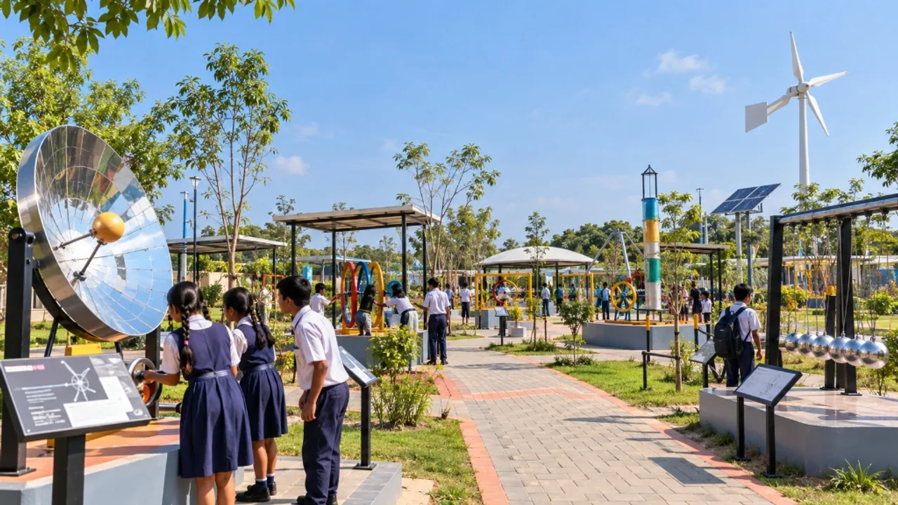 Kawardha Urja Park Science Park Interactive Working Scientific Models